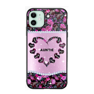 Personalized Heart Sparkling Kid Phone Case Printed NQMA3108