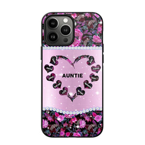 Personalized Heart Sparkling Kid Phone Case Printed NQMA3108