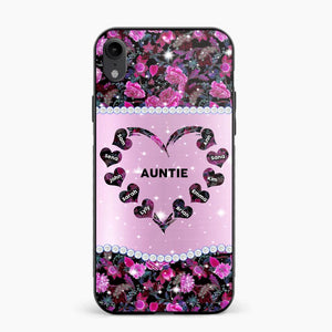 Personalized Heart Sparkling Kid Phone Case Printed NQMA3108