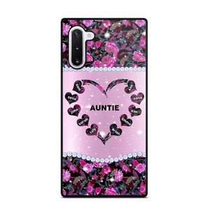 Personalized Heart Sparkling Kid Phone Case Printed NQMA3108