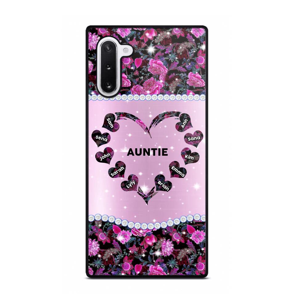 Personalized Heart Sparkling Kid Phone Case Printed NQMA3108