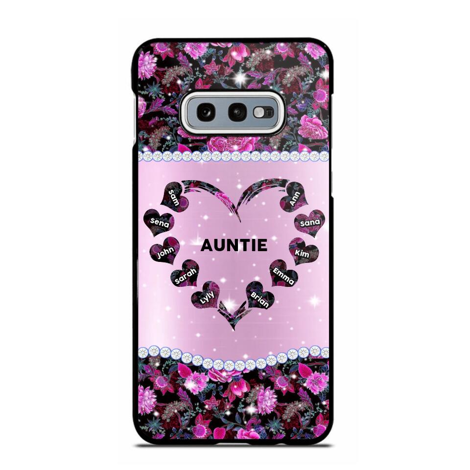 Personalized Heart Sparkling Kid Phone Case Printed NQMA3108