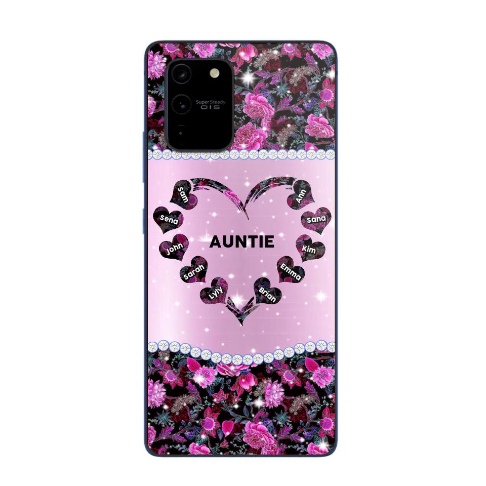 Personalized Heart Sparkling Kid Phone Case Printed NQMA3108