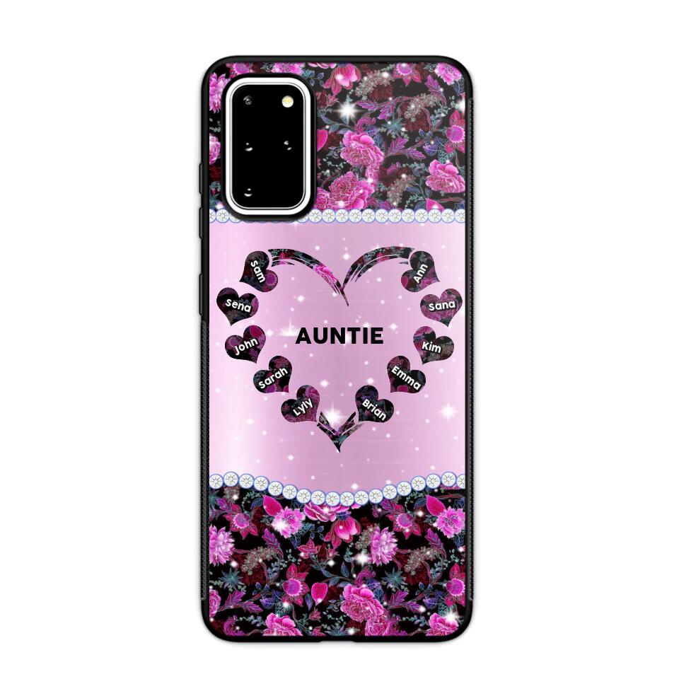 Personalized Heart Sparkling Kid Phone Case Printed NQMA3108