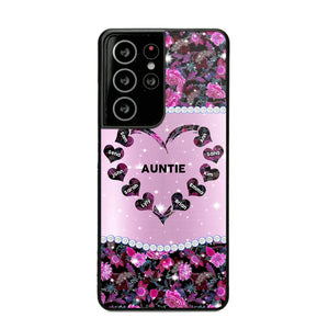 Personalized Heart Sparkling Kid Phone Case Printed NQMA3108