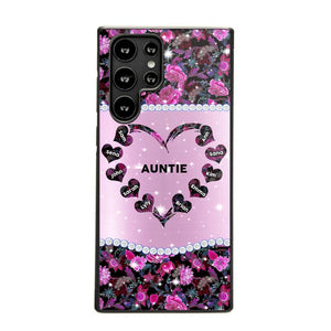 Personalized Heart Sparkling Kid Phone Case Printed NQMA3108