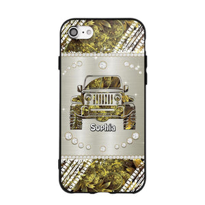 Personalized Jeep Sparkling Phone Case Printed NQVQ3108