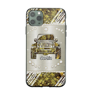 Personalized Jeep Sparkling Phone Case Printed NQVQ3108