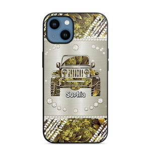 Personalized Jeep Sparkling Phone Case Printed NQVQ3108