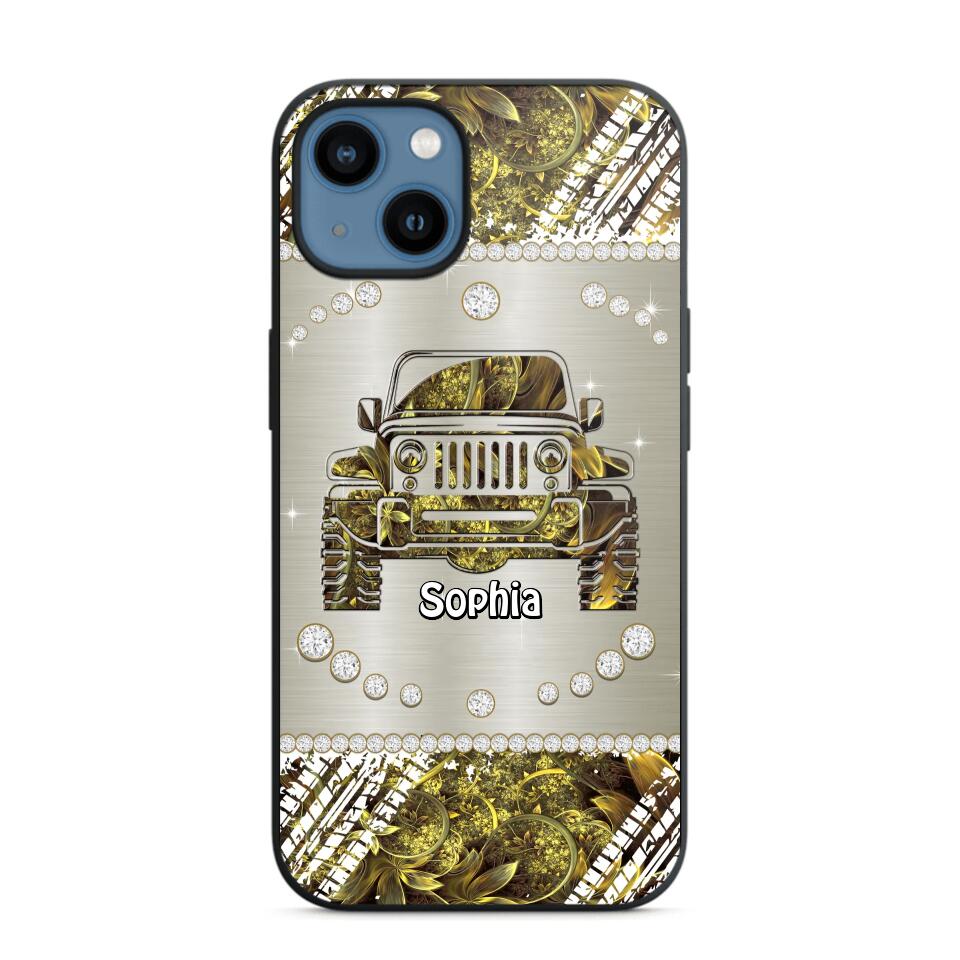 Personalized Jeep Sparkling Phone Case Printed NQVQ3108