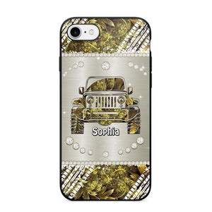 Personalized Jeep Sparkling Phone Case Printed NQVQ3108