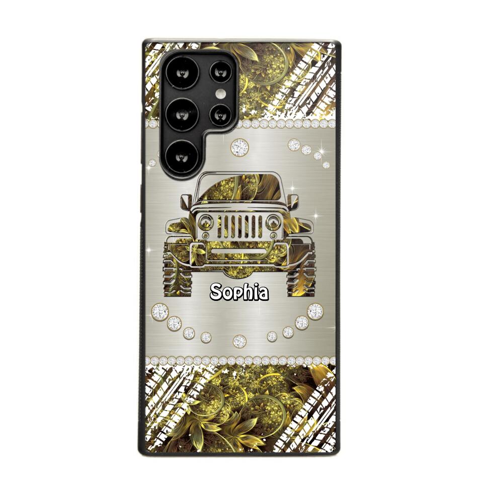 Personalized Jeep Sparkling Phone Case Printed NQVQ3108