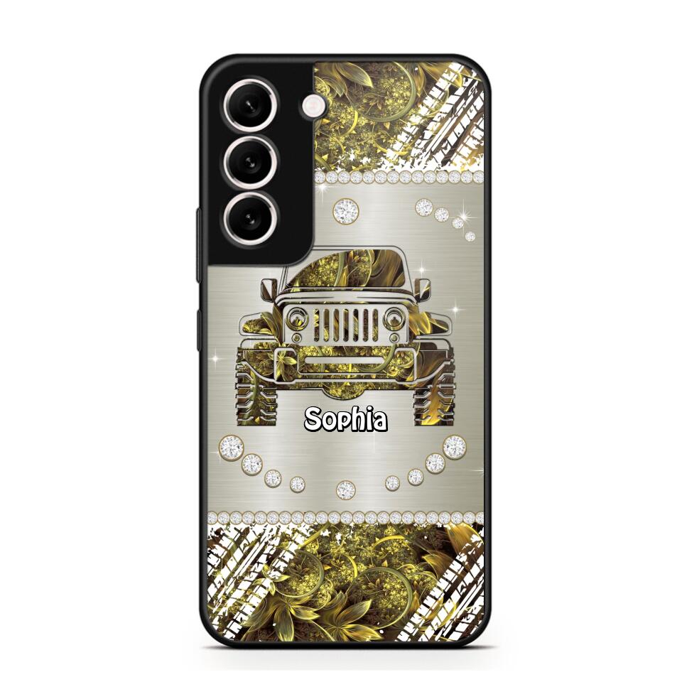 Personalized Jeep Sparkling Phone Case Printed NQVQ3108