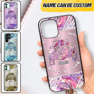 Personalized Jeep Sparkling Phone Case Printed NQVQ3108