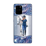 Personalized Horse Lover Colorful Sparkling Case Printed 22AUG-HY31