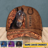 Personalized Horse Colorful 3D Cap Printed NQVQ3108