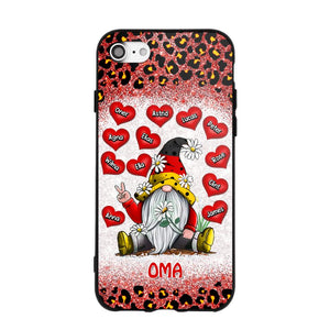 Personalized Grandma German Flag Gnome Art Phone Case Printed 22SEP-DT05