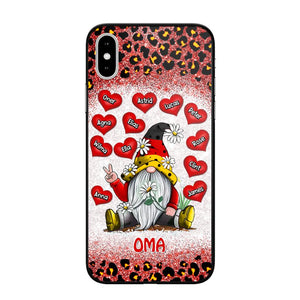 Personalized Grandma German Flag Gnome Art Phone Case Printed 22SEP-DT05