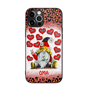 Personalized Grandma German Flag Gnome Art Phone Case Printed 22SEP-DT05