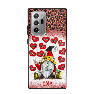 Personalized Grandma German Flag Gnome Art Phone Case Printed 22SEP-DT05