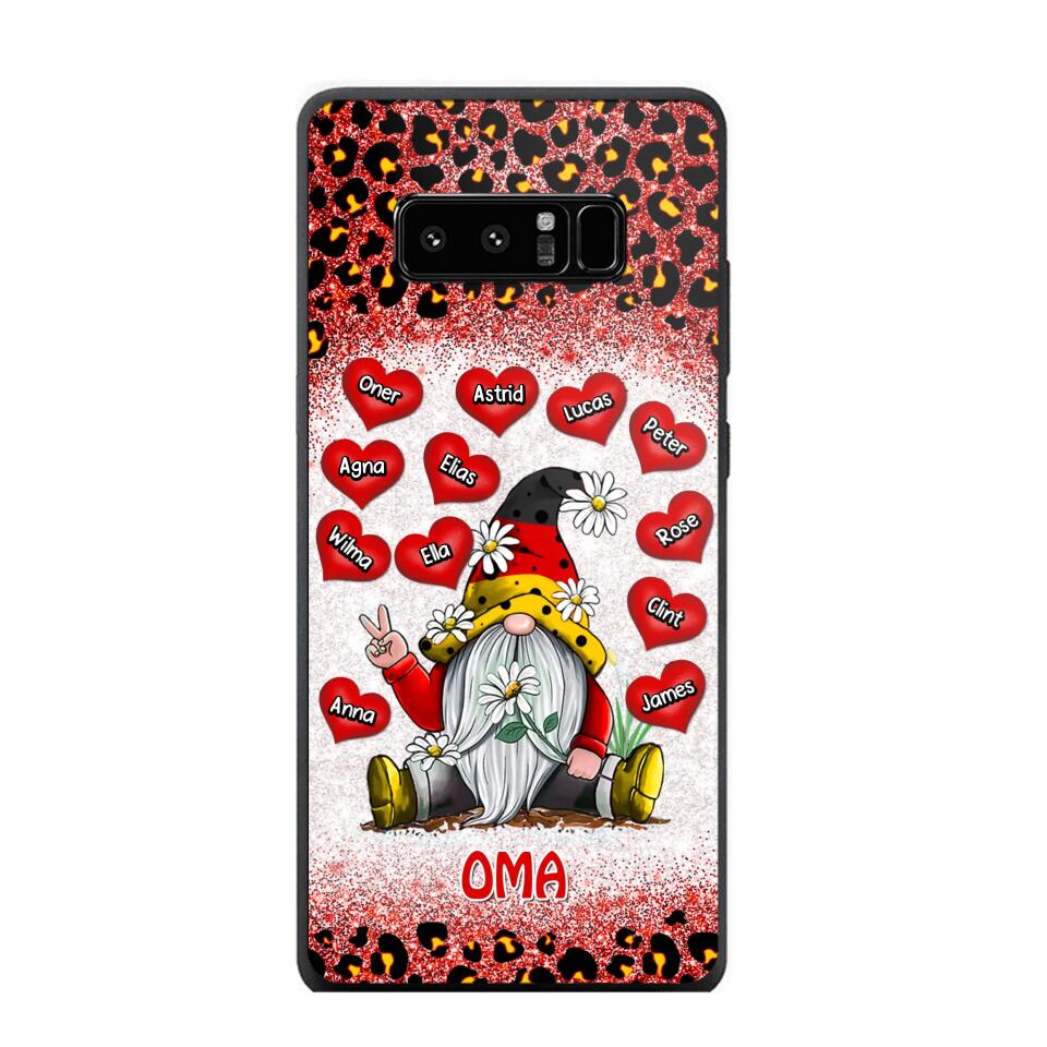 Personalized Grandma German Flag Gnome Art Phone Case Printed 22SEP-DT05