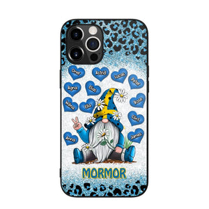 Personalized Grandma Swedish Flag Gnome Art Phone Case Printed 22SEP-DT05