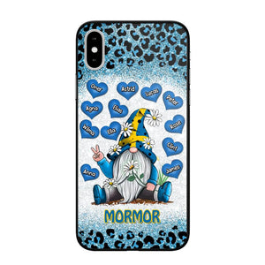 Personalized Grandma Swedish Flag Gnome Art Phone Case Printed 22SEP-DT05