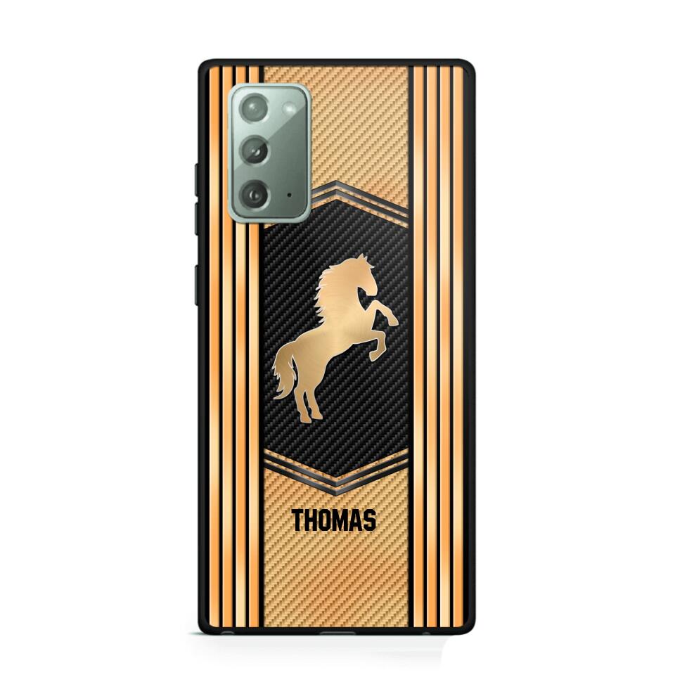 Personalized Horse Color Phone Case Printed NQDT0509