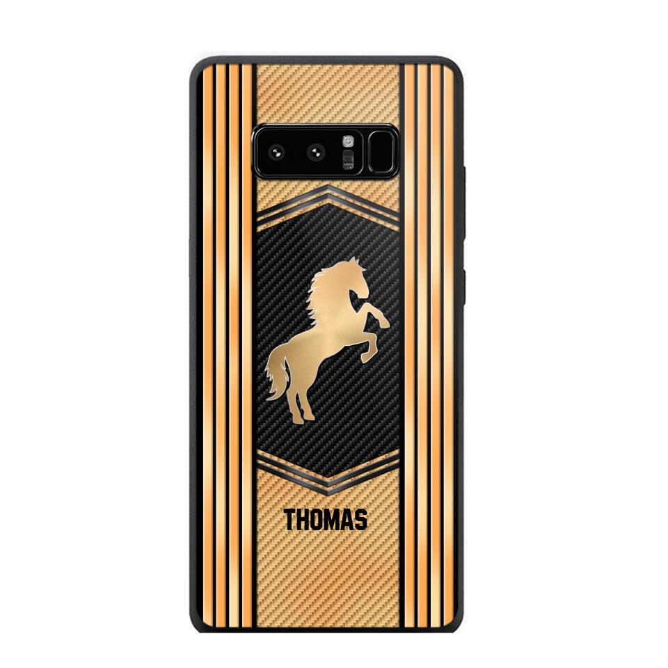 Personalized Horse Color Phone Case Printed NQDT0509