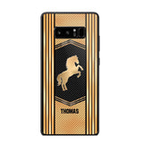 Personalized Horse Color Phone Case Printed NQDT0509