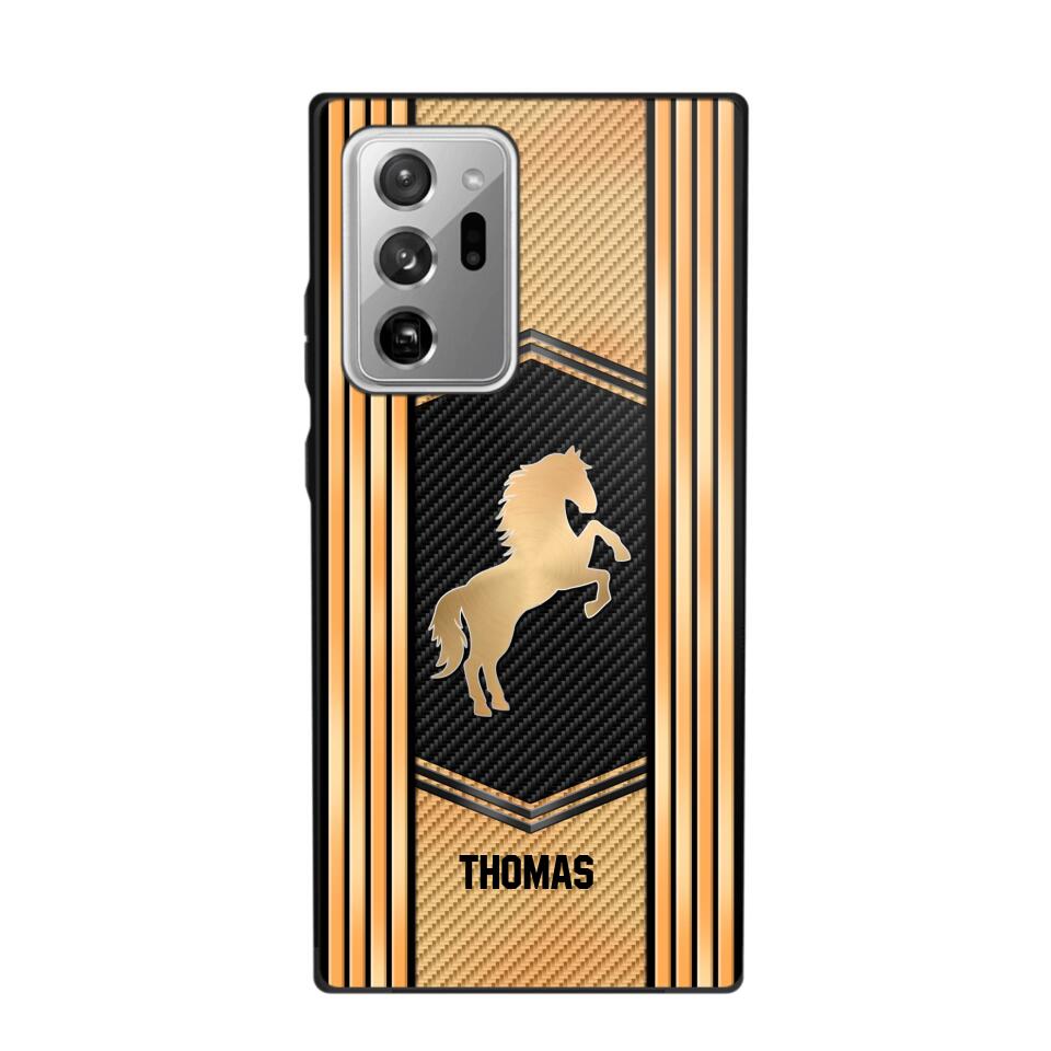 Personalized Horse Color Phone Case Printed NQDT0509