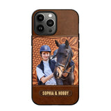 Personalized Image Girl Love Horse Phone Case Printed 22SEP-DT05