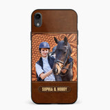 Personalized Image Girl Love Horse Phone Case Printed 22SEP-DT05