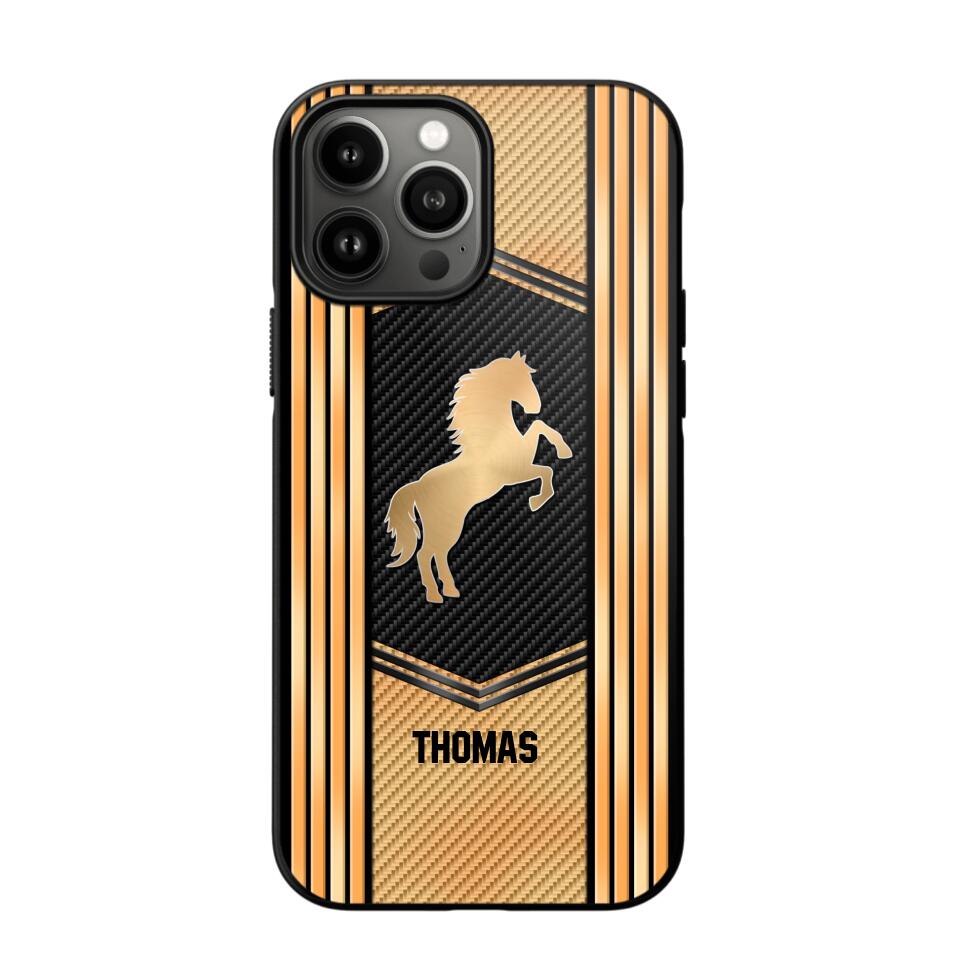 Personalized Horse Color Phone Case Printed NQDT0509