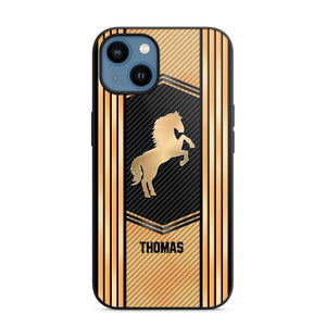 Personalized Horse Color Phone Case Printed NQDT0509