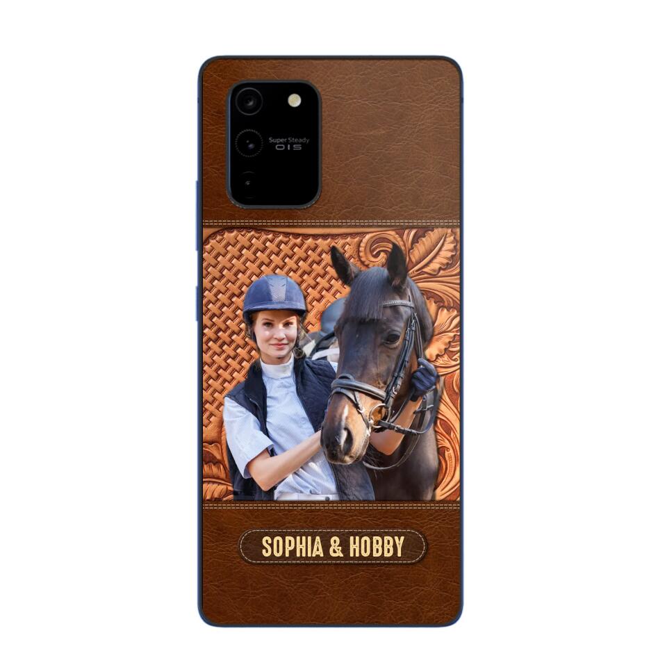 Personalized Image Girl Love Horse Phone Case Printed 22SEP-DT05