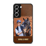 Personalized Image Girl Love Horse Phone Case Printed 22SEP-DT05