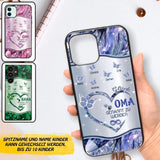 Personalized German Grandma Kid Heart Sparkling  Color Phone Case Printed 22SEP-DT06