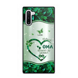 Personalized German Grandma Kid Heart Sparkling  Color Phone Case Printed 22SEP-DT06