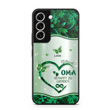 Personalized German Grandma Kid Heart Sparkling  Color Phone Case Printed 22SEP-DT06