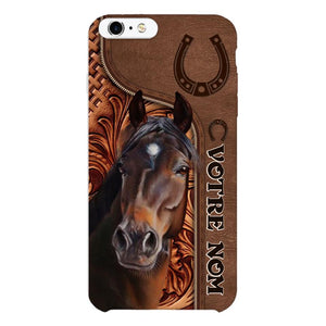 Personalized French Horse Lovers Phonecase 22SEP-DT06