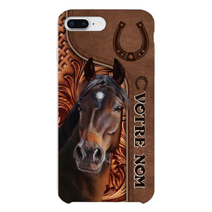 Personalized French Horse Lovers Phonecase 22SEP-DT06