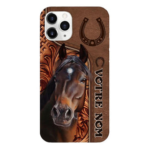 Personalized French Horse Lovers Phonecase 22SEP-DT06