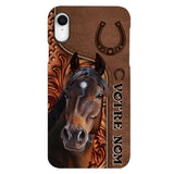 Personalized French Horse Lovers Phonecase 22SEP-DT06