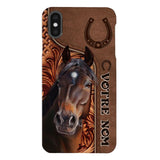 Personalized French Horse Lovers Phonecase 22SEP-DT06