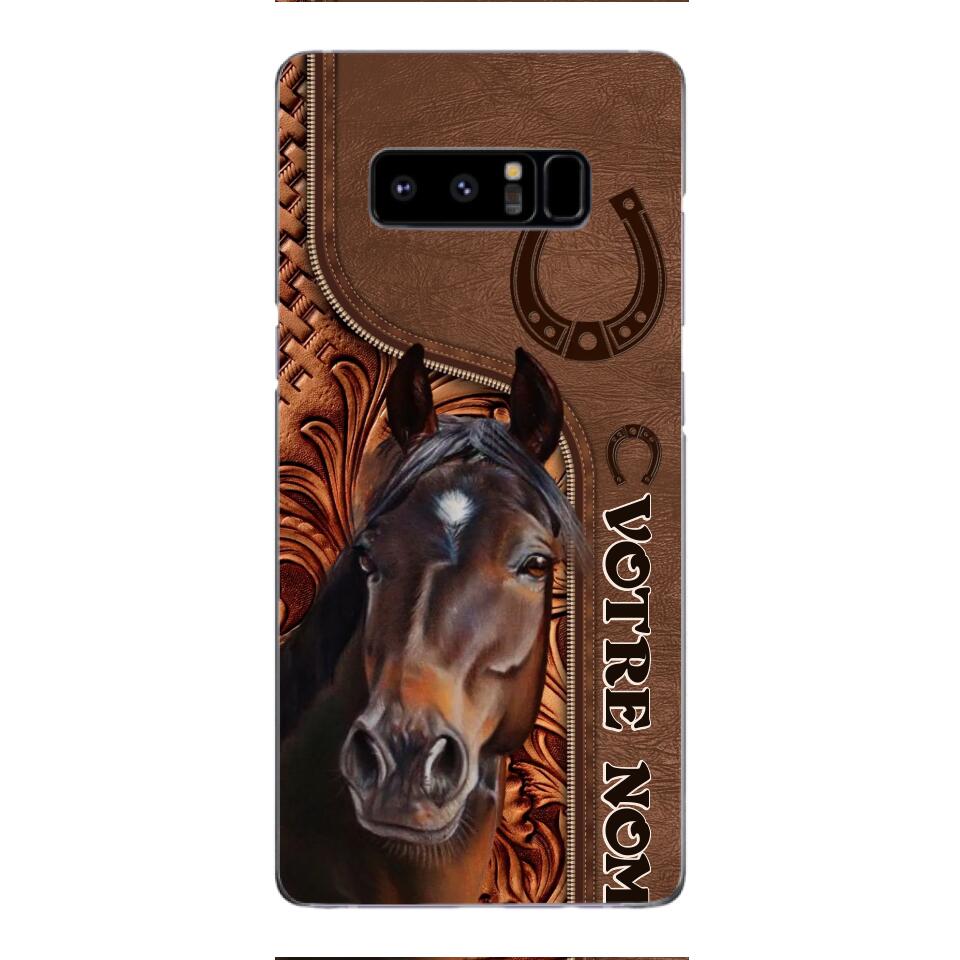 Personalized French Horse Lovers Phonecase 22SEP-DT06