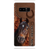 Personalized French Horse Lovers Phonecase 22SEP-DT06