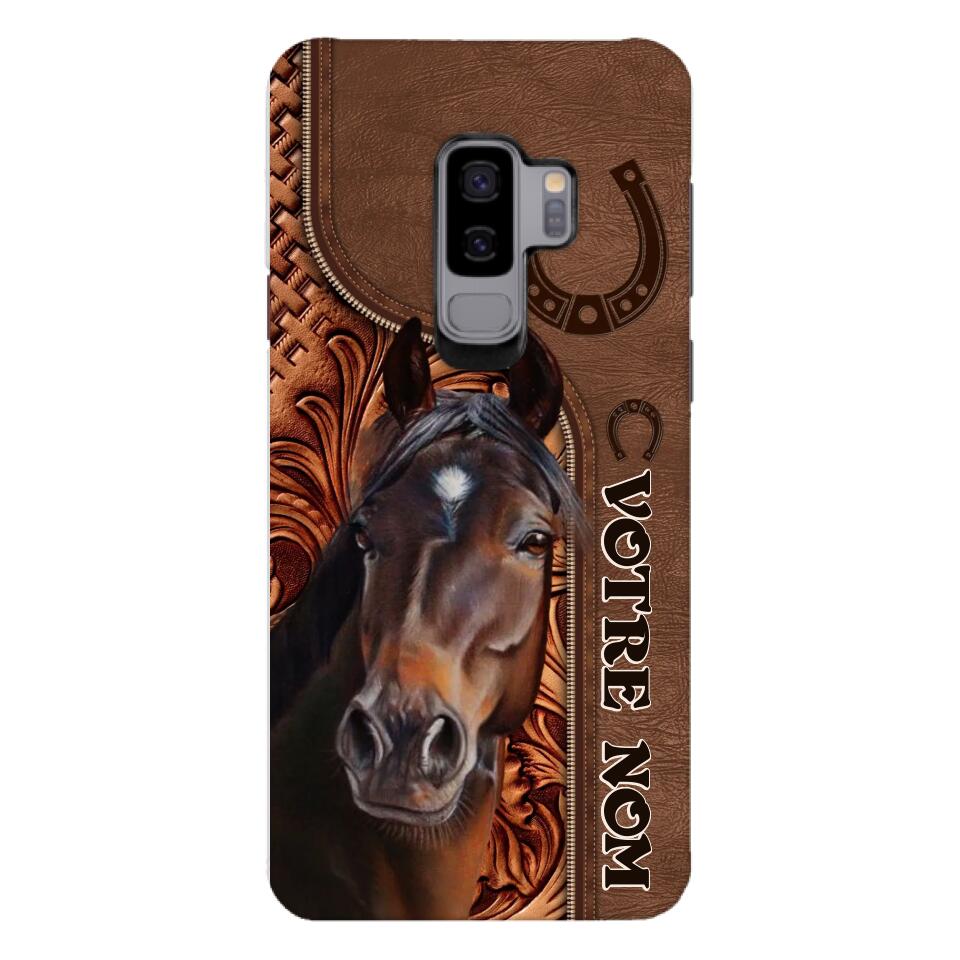 Personalized French Horse Lovers Phonecase 22SEP-DT06