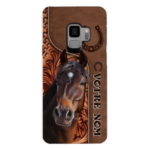 Personalized French Horse Lovers Phonecase 22SEP-DT06