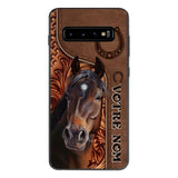 Personalized French Horse Lovers Phonecase 22SEP-DT06